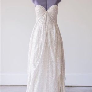 Sarah Seven Golden Lights Gown Wedding dress